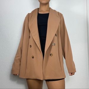 NWT Pretty Little Thing Oversized Blazer Size 8US